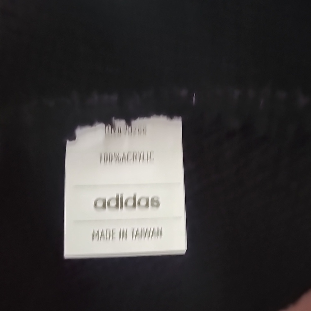 Adidas Black Beanie - Picture 3 of 3